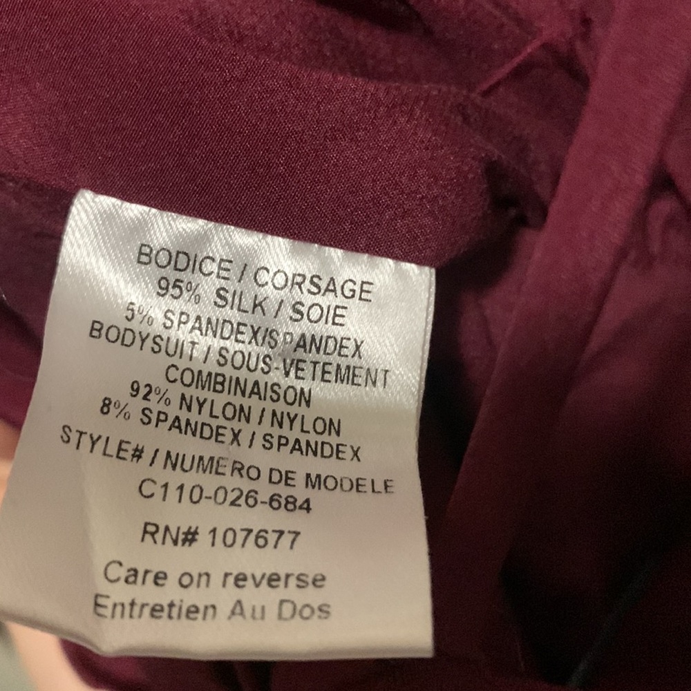 Alice and Olivia Silk Bodysuit - Picture 4 of 4